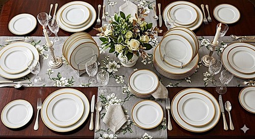 Assiettes porcelaine de - en,