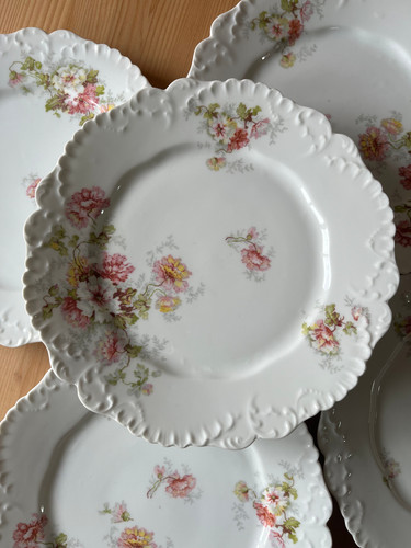 Lot assiettes anciennes - lot, 5