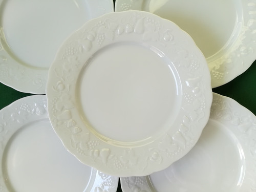 Grandes assiettes dessert de - 6,